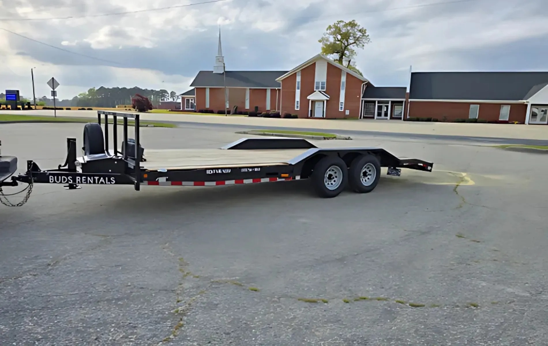 Buds Rentals 100" x 20' Car Hauler Trailer for rent in Dunn, NC
